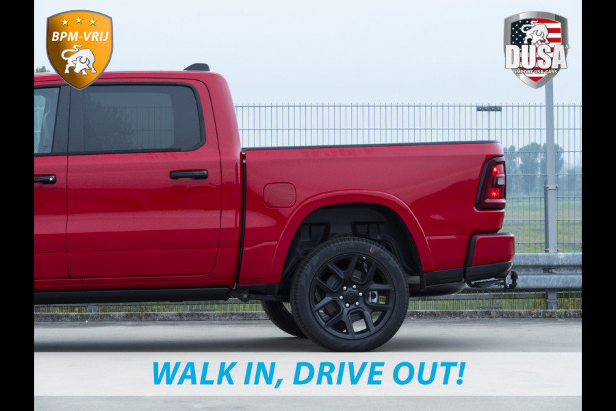 Dodge Ram 1500 | Laramie | Premium Night | 3.0L I6 Hurricane | Crew Cab | 4X4 | Panorama | LPG | 14,4-inch Touchscreen | Passenger Display | INCL BPM-VOORDEEL Getoonde accessoires zijn verkrijgbaar tegen meerprijs
