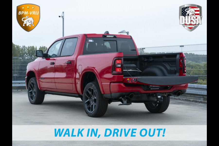 Dodge Ram 1500 | Laramie | Premium Night | 3.0L I6 Hurricane | Crew Cab | 4X4 | Panorama | LPG | 14,4-inch Touchscreen | Passenger Display | INCL BPM-VOORDEEL Getoonde accessoires zijn verkrijgbaar tegen meerprijs