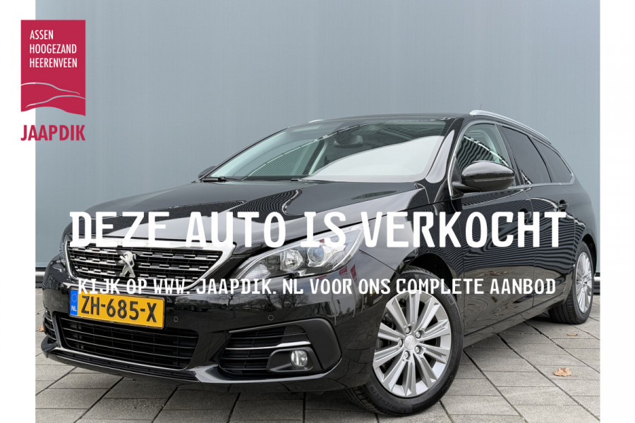 Peugeot 308 SW BWJ 10-2019 | 1.2PT 131PK Allure | PANO | TREKHAAK | CRUISE | CAMERA | CLIMA | NAVI | LEDER/STOF