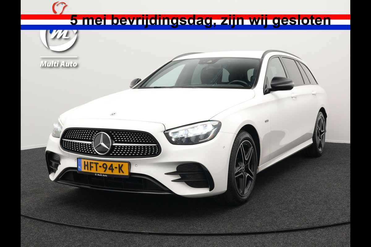 Mercedes-Benz E-Klasse Estate 300 e AMG Plug In Hybrid 320pk Dealer O.H PHEV | Widescreen Navi | Sfeerverlichting | Night Pakket | Camera | Apple Carplay | Alcantara Sportstoelen Verwarmd | LED | Mercedes-Benz E-Klasse Estate 300 e AMG Plug In Hybrid 320pk Dealer O.H PHEV | Widescreen Navi | Sfeerverlichting | Night Pakket | Camera | Apple Carplay | Alcantara Sportstoelen Verwarmd | LED |