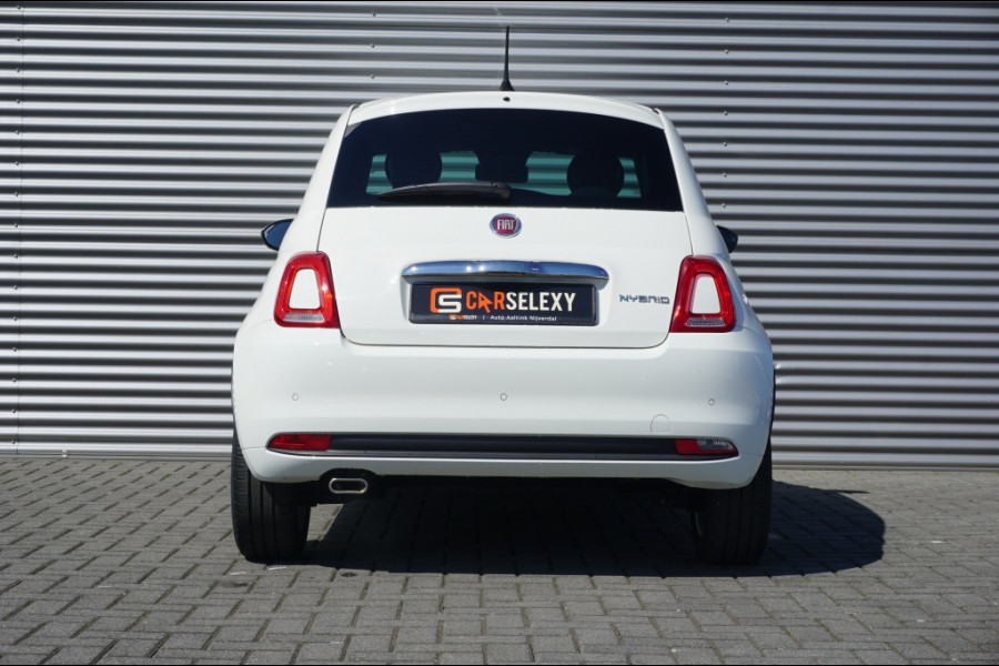 Fiat 500 HYBRID | NAVI | CRUISE | AUT.AIRCO | PARK.SENS | 15'LMV |