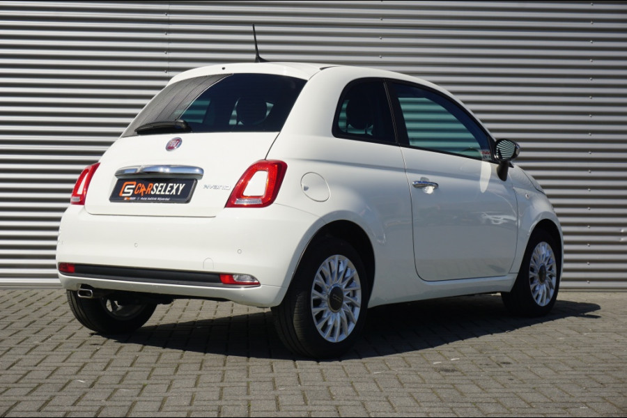 Fiat 500 HYBRID | NAVI | CRUISE | AUT.AIRCO | PARK.SENS | 15'LMV |