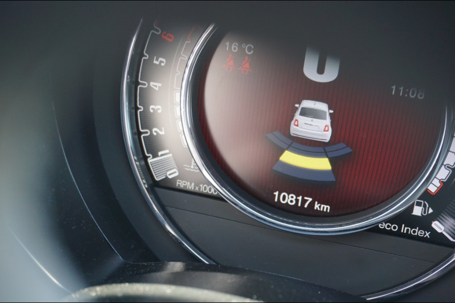 Fiat 500 HYBRID | NAVI | CRUISE | AUT.AIRCO | PARK.SENS | 15'LMV |