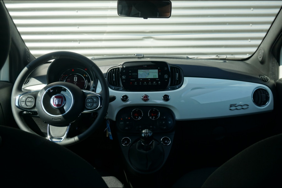 Fiat 500 HYBRID | NAVI | CRUISE | AUT.AIRCO | PARK.SENS | 15'LMV |