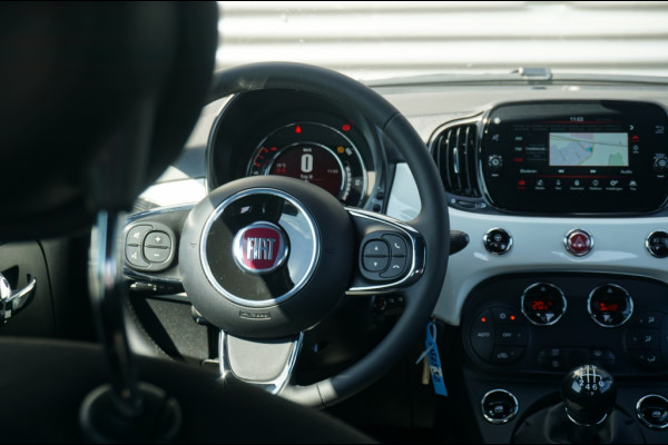 Fiat 500 HYBRID | NAVI | CRUISE | AUT.AIRCO | PARK.SENS | 15'LMV |