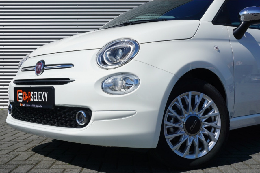 Fiat 500 HYBRID | NAVI | CRUISE | AUT.AIRCO | PARK.SENS | 15'LMV |