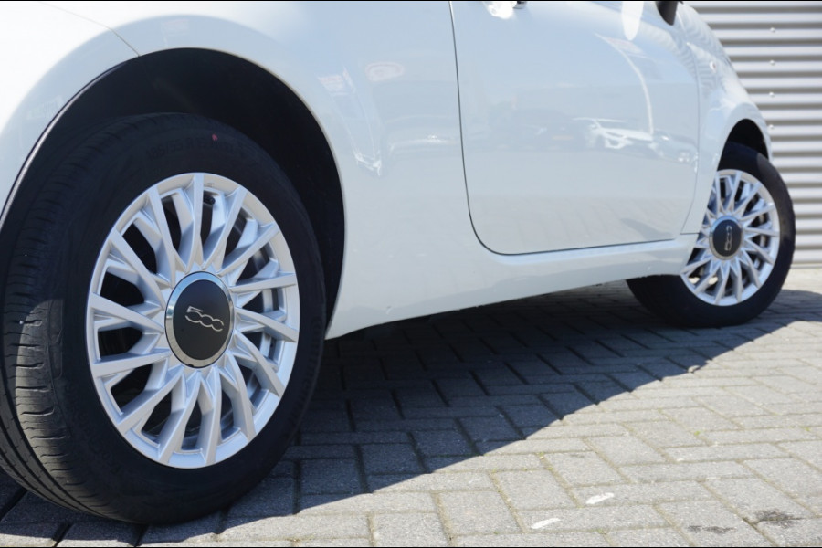 Fiat 500 HYBRID | NAVI | CRUISE | AUT.AIRCO | PARK.SENS | 15'LMV |