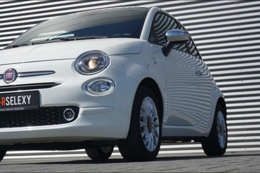 Fiat 500 HYBRID | NAVI | CRUISE | AUT.AIRCO | PARK.SENS | 15'LMV |