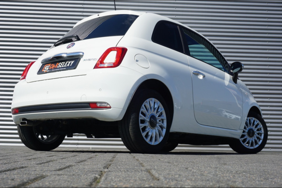 Fiat 500 HYBRID | NAVI | CRUISE | AUT.AIRCO | PARK.SENS | 15'LMV |