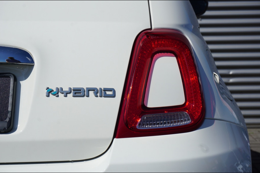 Fiat 500 HYBRID | NAVI | CRUISE | AUT.AIRCO | PARK.SENS | 15'LMV |