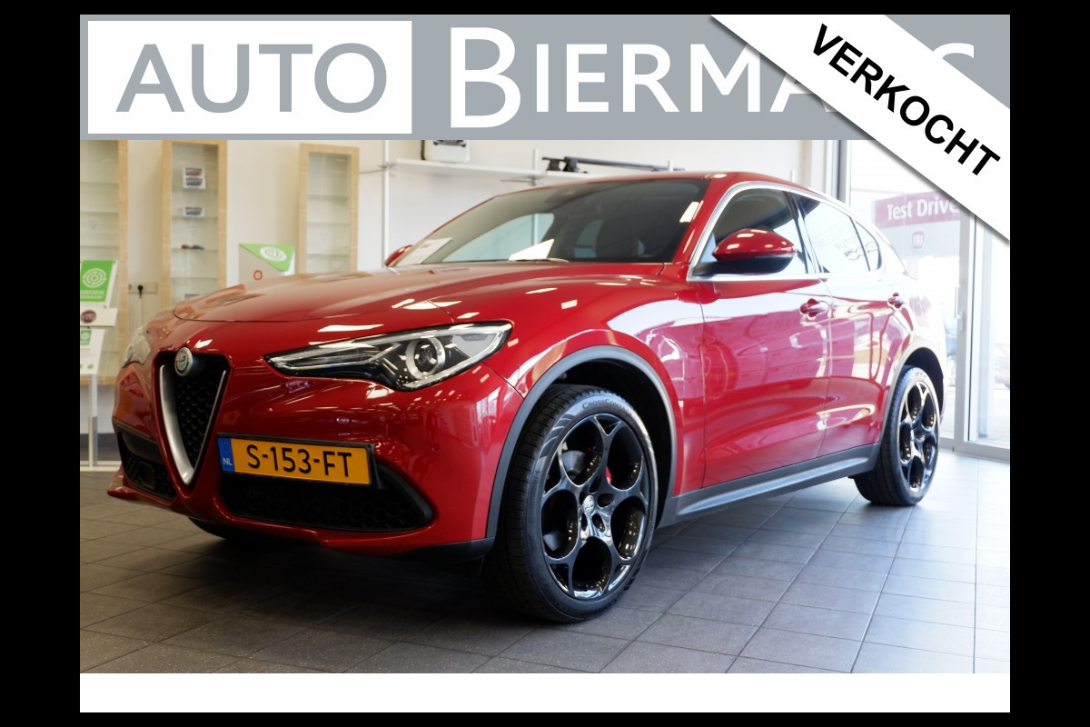 Alfa Romeo Stelvio 2.0 T AWD F.E. 280 PK Q4 Rijklaarprijs incl. 12 mnd. garantie Alfa Romeo Stelvio 2.0 T AWD F.E. 280 PK Q4 Rijklaarprijs incl. 12 mnd. garantie