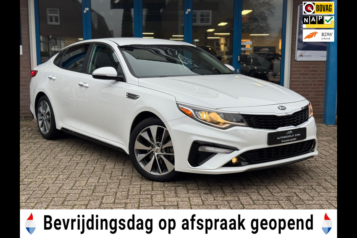 Kia Optima S 2.4 AUT 2019 LEDER CLIMA LM APK NAP Uniek! Kia Optima S 2.4 AUT 2019 LEDER CLIMA LM APK NAP Uniek!