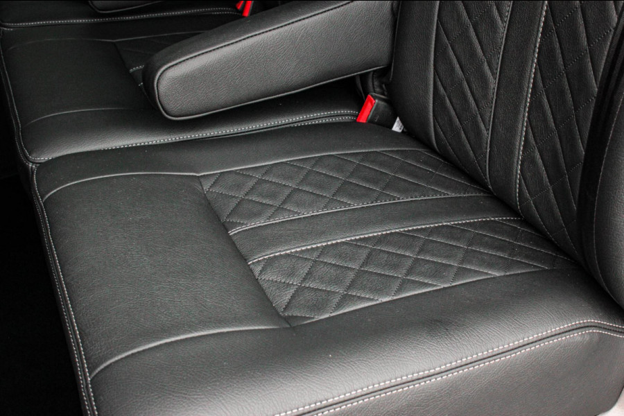 Volkswagen Transporter 2.0 TDI L2H1 30 DC BULLI 199PK DUBBEL CABINE / LEDEREN BEKLEDING / PDC / VERLAGINGSVEREN / 2X SCHUIFDEUR