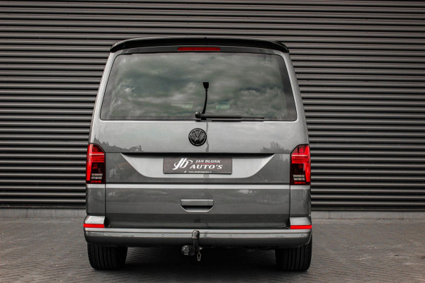 Volkswagen Transporter 2.0 TDI L2H1 30 DC BULLI 199PK DUBBEL CABINE / LEDEREN BEKLEDING / PDC / VERLAGINGSVEREN / 2X SCHUIFDEUR