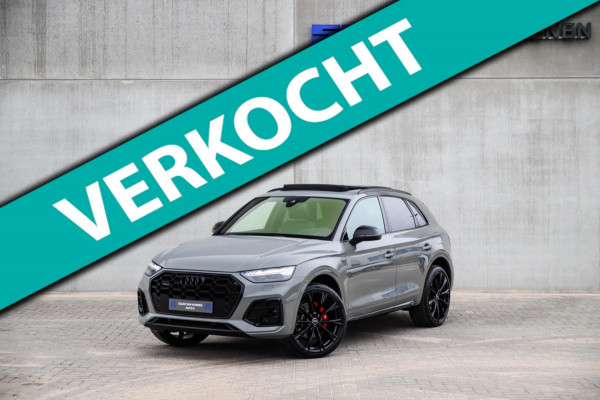 Audi Q5 55 TFSI e Quattro Competition S Edition S-Line 367pk Automaat! 1e Eig|DLR|Panoramadak|Virtual Cockpit|OLED Matrix|Trekhaak