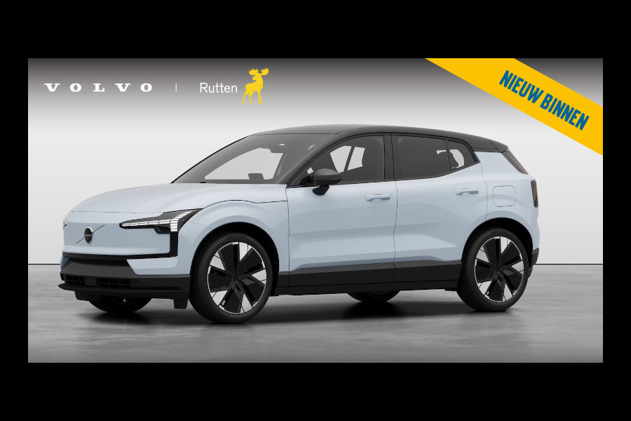 Volvo EX30 Single Ext. Range Plus / Nu van €47.150 Voor €39.650! / / Adaptieve Cruise Control/ Dodehoek Detectie / Parkeersensoren voor en achter/ Achteruitrijcamera/ Warmtepomp/ Google Services/W