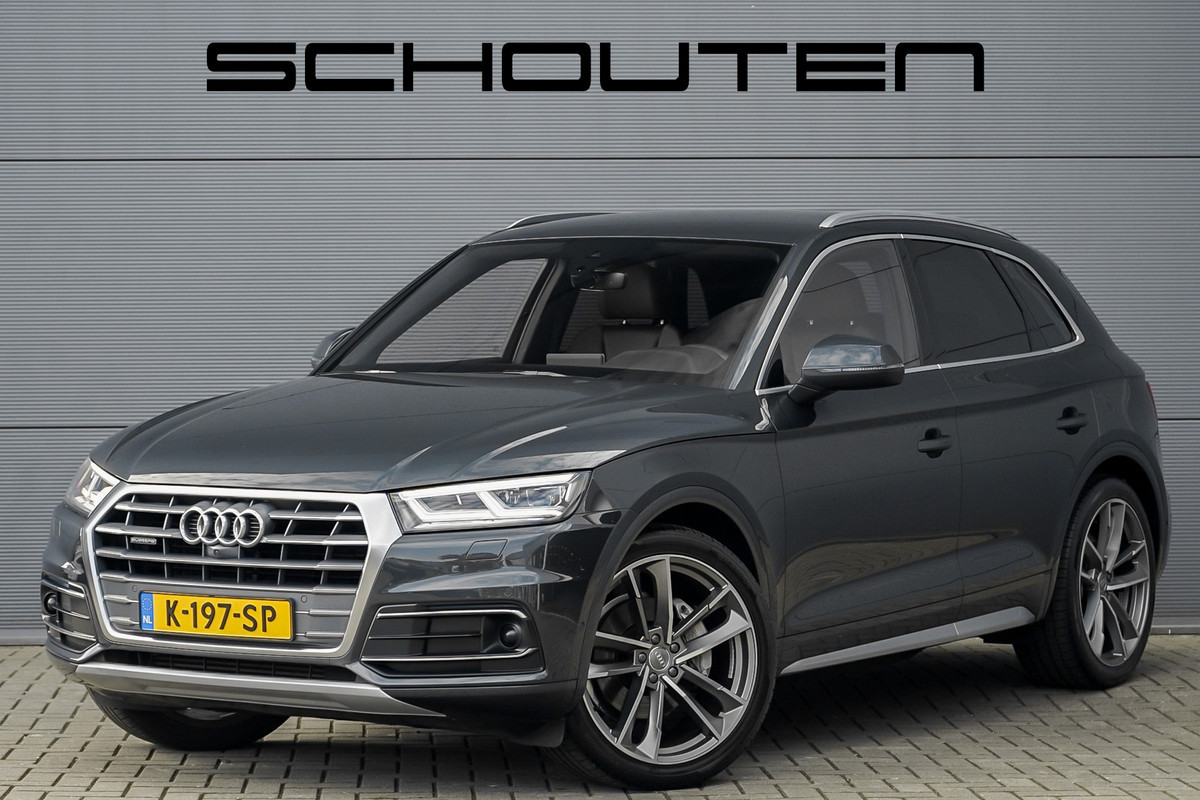 Audi Q5 2.0 TFSI Quattro Sport Luchtvering Camera ACC 21" Leder Audi Q5 2.0 TFSI Quattro Sport Luchtvering Camera ACC 21" Leder