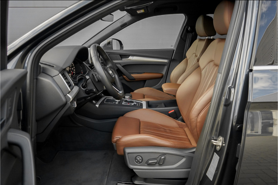 Audi Q5 2.0 TFSI Quattro Sport Luchtvering Camera ACC 21" Leder