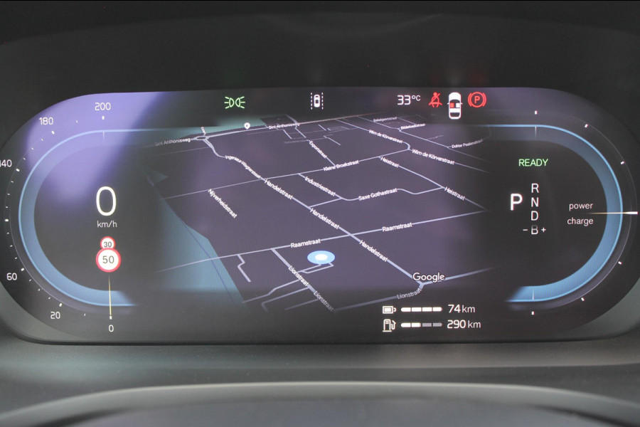 Volvo V60 T6 350PK Automaat Plug-in hybrid AWD Ultra Dark Head-Up display / Pilot assist / Adaptive cruise control / Elektrische achterklep / Panoramadak / Keyless entry / Google services / Lederen bekleding /