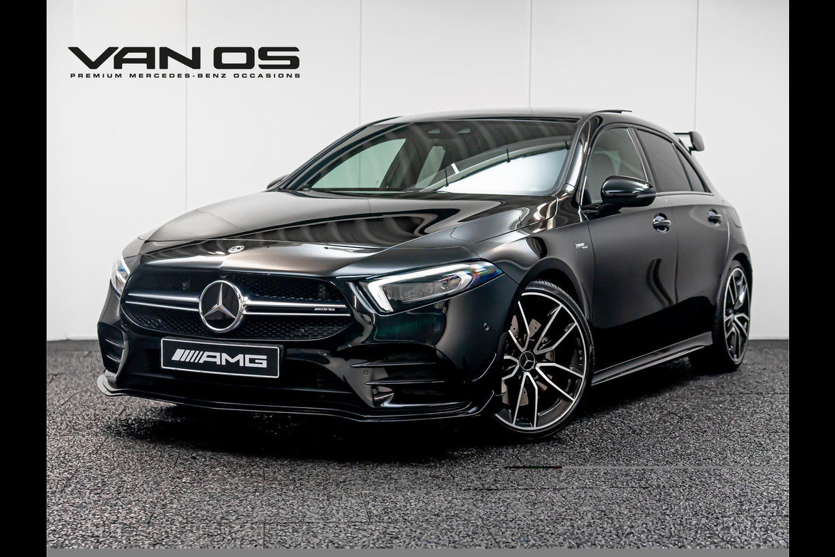 Mercedes-Benz A-Klasse AMG 35 4MATIC | Aero pakket | Akrapovic | Performance stoelen Mercedes-Benz A-Klasse AMG 35 4MATIC | Aero pakket | Akrapovic | Performance stoelen