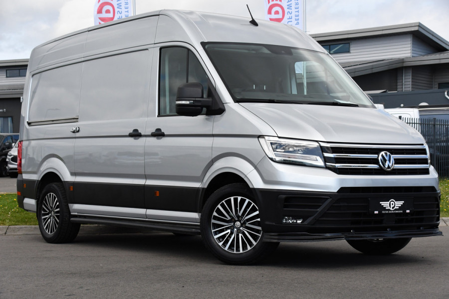 Volkswagen Crafter 35 2.0 TDI L3H3 Highline Adaptieve Cruise, Camera, Carplay, LED, Multimedia, 140PK, Automaat, 2 x Schuifdeur, Stoelverwarming, Uniek!