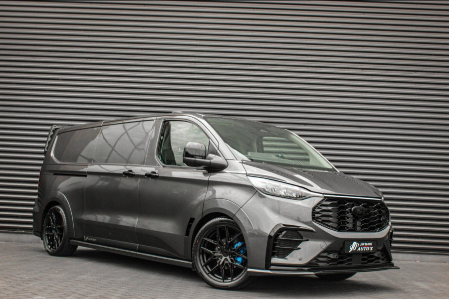 Ford Transit Custom 2024 BPM VRIJ / KUIPSTOELEN / NAVIGATIE / UNIEK / GREY / APPLE CARPLAY / FULL / DIRECT RIJDEN / FULL BLACK