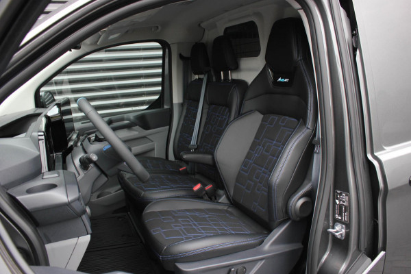 Ford Transit Custom 2024 BPM VRIJ / KUIPSTOELEN / NAVIGATIE / UNIEK / GREY / APPLE CARPLAY / FULL / DIRECT RIJDEN / FULL BLACK
