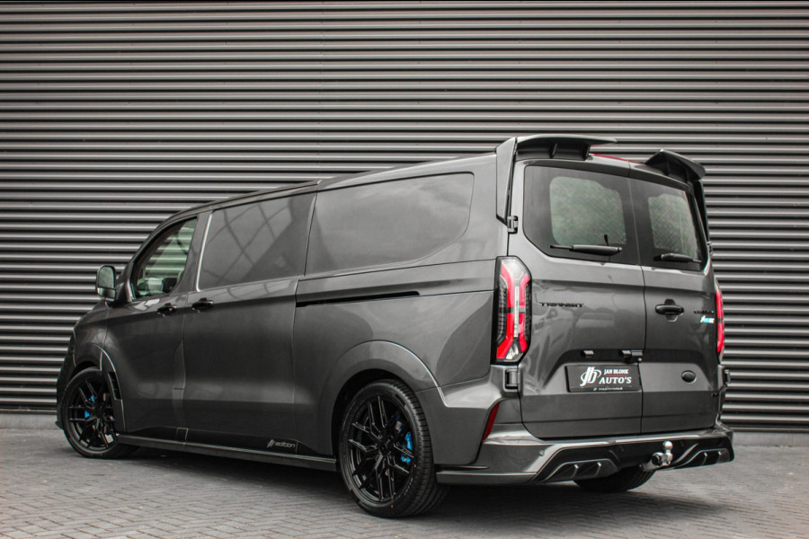 Ford Transit Custom 2024 BPM VRIJ / KUIPSTOELEN / NAVIGATIE / UNIEK / GREY / APPLE CARPLAY / FULL / DIRECT RIJDEN / FULL BLACK
