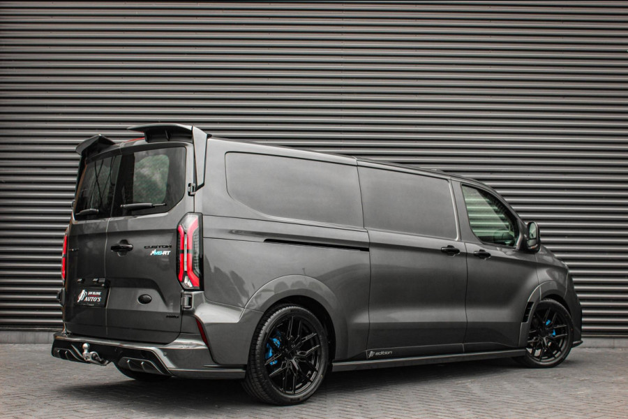 Ford Transit Custom 2024 BPM VRIJ / KUIPSTOELEN / NAVIGATIE / UNIEK / GREY / APPLE CARPLAY / FULL / DIRECT RIJDEN / FULL BLACK