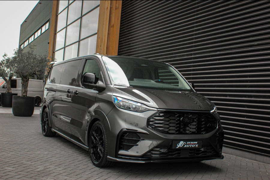 Ford Transit Custom 2024 BPM VRIJ / KUIPSTOELEN / NAVIGATIE / UNIEK / GREY / APPLE CARPLAY / FULL / DIRECT RIJDEN / FULL BLACK