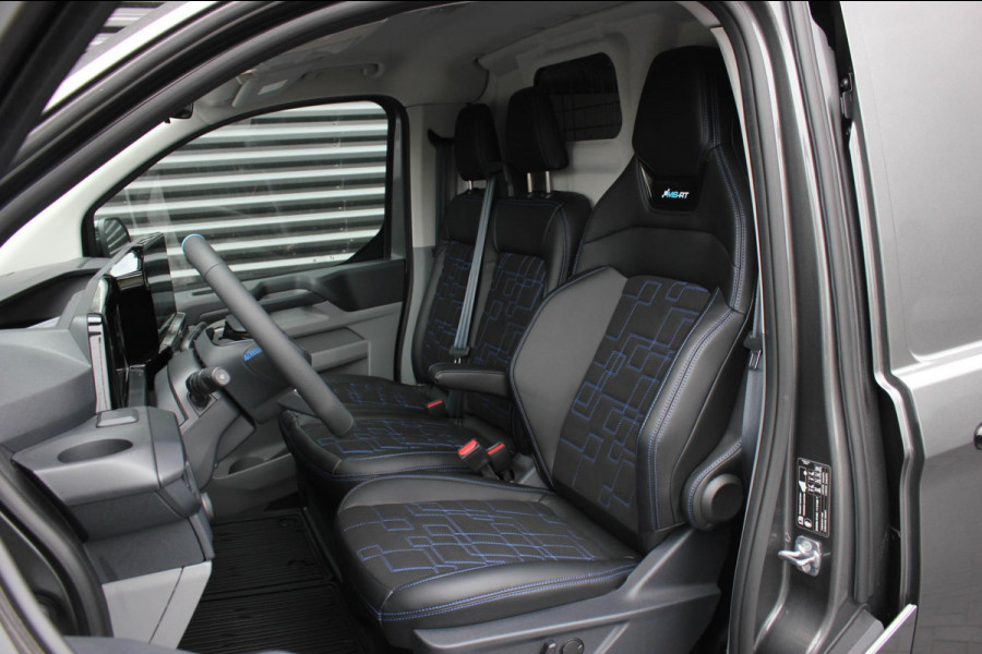 Ford Transit Custom 2024 BPM VRIJ / KUIPSTOELEN / NAVIGATIE / UNIEK / GREY / APPLE CARPLAY / FULL / DIRECT RIJDEN / FULL BLACK