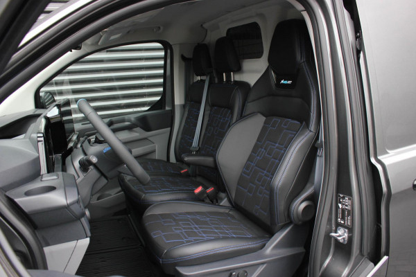 Ford Transit Custom 2024 BPM VRIJ / KUIPSTOELEN / NAVIGATIE / UNIEK / GREY / APPLE CARPLAY / FULL / DIRECT RIJDEN / FULL BLACK