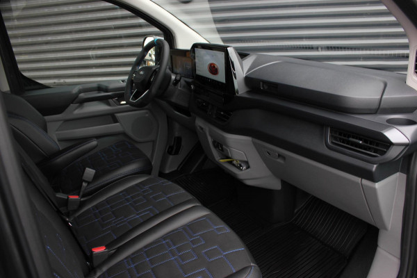 Ford Transit Custom 2024 BPM VRIJ / KUIPSTOELEN / NAVIGATIE / UNIEK / GREY / APPLE CARPLAY / FULL / DIRECT RIJDEN / FULL BLACK