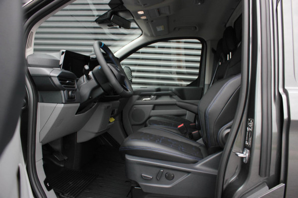 Ford Transit Custom 2024 BPM VRIJ / KUIPSTOELEN / NAVIGATIE / UNIEK / GREY / APPLE CARPLAY / FULL / DIRECT RIJDEN / FULL BLACK