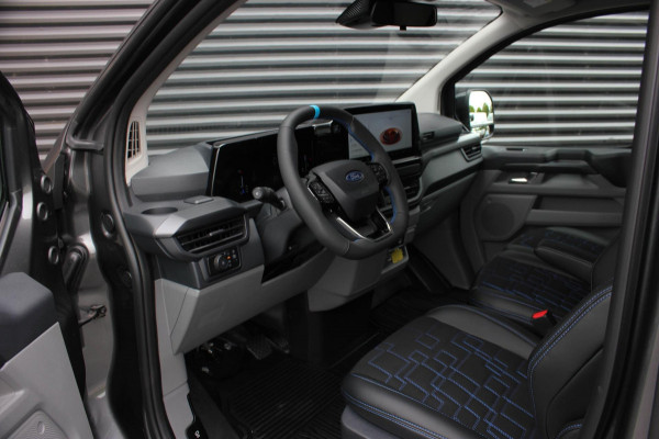 Ford Transit Custom 2024 BPM VRIJ / KUIPSTOELEN / NAVIGATIE / UNIEK / GREY / APPLE CARPLAY / FULL / DIRECT RIJDEN / FULL BLACK