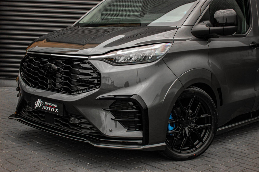 Ford Transit Custom 2024 BPM VRIJ / KUIPSTOELEN / NAVIGATIE / UNIEK / GREY / APPLE CARPLAY / FULL / DIRECT RIJDEN / FULL BLACK