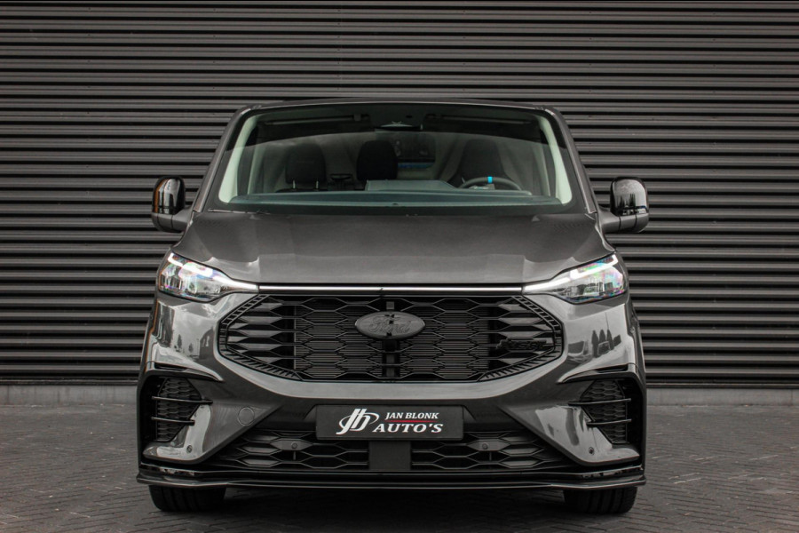 Ford Transit Custom 2024 BPM VRIJ / KUIPSTOELEN / NAVIGATIE / UNIEK / GREY / APPLE CARPLAY / FULL / DIRECT RIJDEN / FULL BLACK