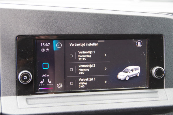 Volkswagen Caddy Cargo 2.0 TDI 122PK AUT. LED, TREKHAAK, STANDKACHEL, CAMERA, CRUISE, AIRCO, PARKEERSENSOREN