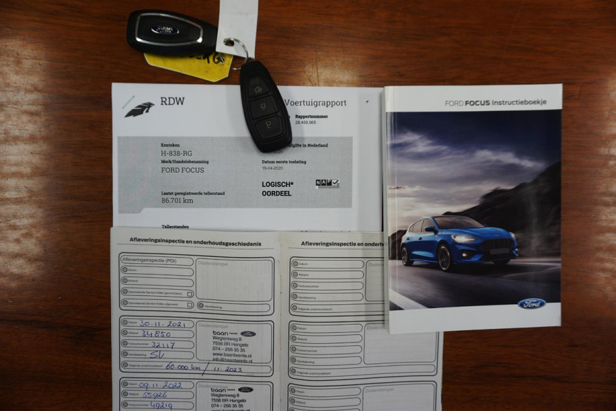 Ford FOCUS Wagon 1.0 EcoBoost 125PK zeldzaam compleet Technology +Parking+Comfortpakket