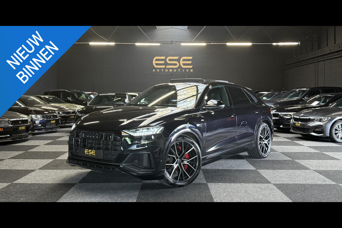 Audi Q8 60 TFSI e quattro Competition | B&O 3D | RS Stoelen | Panoramadak | Head-up | Softclose | 360 Audi Q8 60 TFSI e quattro Competition | B&O 3D | RS Stoelen | Panoramadak | Head-up | Softclose | 360
