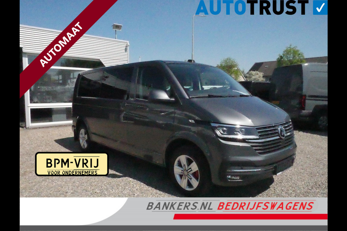 Volkswagen Transporter 2.0 TDI 150PK, L2H1, Dubbel Cabine, Bulli, Airco, 2 x Schuifdeur, Achterklep Volkswagen Transporter 2.0 TDI 150PK, L2H1, Dubbel Cabine, Bulli, Airco, 2 x Schuifdeur, Achterklep