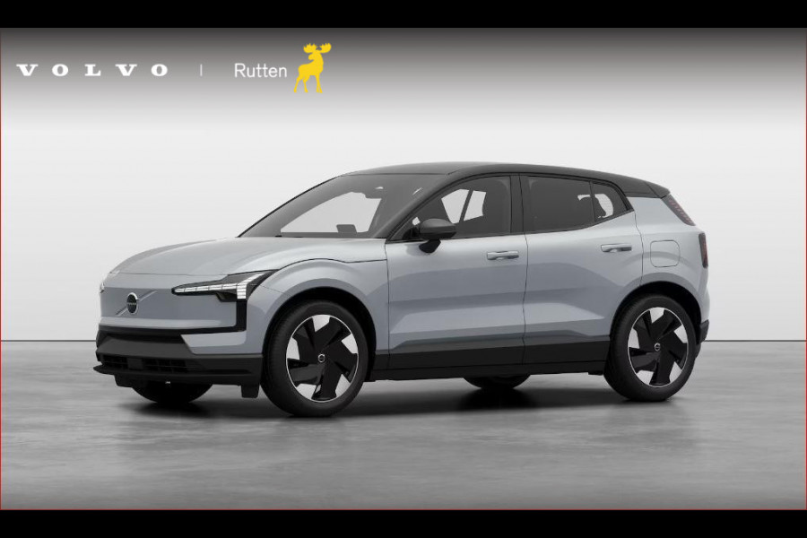 Volvo EX30 272PK Ext. Range Plus Nu van €47.150 Voor €39.650! / Adaptieve Cruise Control/ Dodehoek Detectie / Parkeersensoren voor en achter/ Achteruitrijcamera/ Warmtepomp/ Google Services/