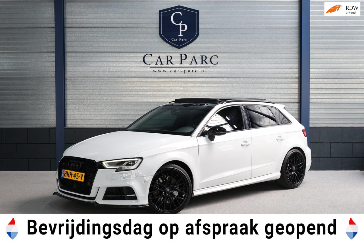 Audi S3 Sportback 2.0 TFSI quattro FACELIFT/LED/PANO/LEER+S.VERWARMING+MASSAGE/19"/CAM/ACC/ECC/12 MDN GARANTIE! Audi S3 Sportback 2.0 TFSI quattro FACELIFT/LED/PANO/LEER+S.VERWARMING+MASSAGE/19"/CAM/ACC/ECC/12 MDN GARANTIE!