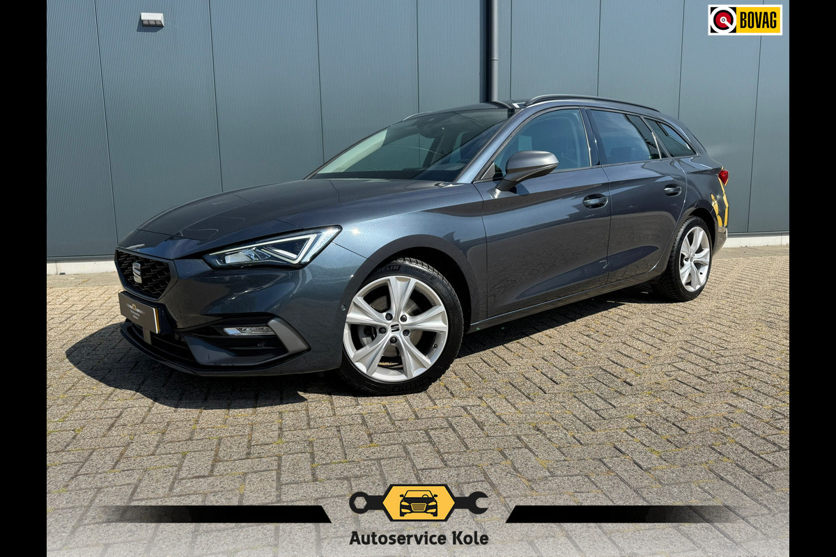 Seat Leon Sportstourer 1.5 eTSI * FR-Line * Camera * Side ass. * Line ass. * Visueel Cockpit * Seat Leon Sportstourer 1.5 eTSI * FR-Line * Camera * Side ass. * Line ass. * Visueel Cockpit *