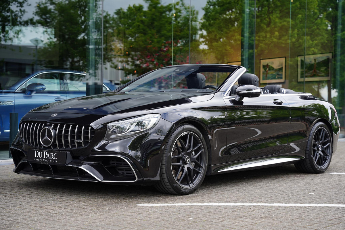 Mercedes-Benz S-Klasse 63 AMG Cabriolet 4-Matic Nachtzicht Burmester Mercedes-Benz S-Klasse 63 AMG Cabriolet 4-Matic Nachtzicht Burmester