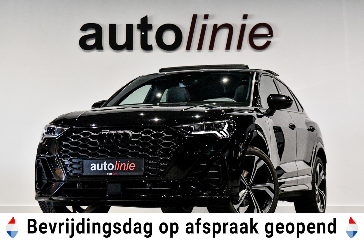 Audi Q3 Sportback 35 TFSI 3x S-line. Pano, ACC, Keyless, Camera, Matrix, 20'', Dodeh, CarPlay! Audi Q3 Sportback 35 TFSI 3x S-line. Pano, ACC, Keyless, Camera, Matrix, 20'', Dodeh, CarPlay!