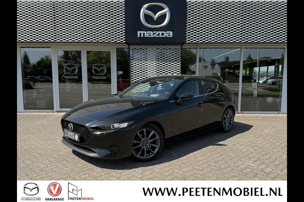 Mazda 3 2.0 e-SkyActiv-G M Hybrid 122 Comfort | 360 CAMERA | NAVIGATIE | STOELVERWARMING |