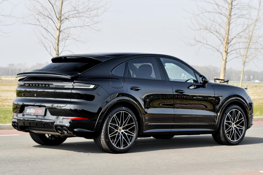Porsche Cayenne Coupé 3.0 E-Hybrid. BTW, Sport Design, Sportuitlaat, Softclose, Leder, Memory, ACC, Keyless, Camera, Dodeh, Luchtv