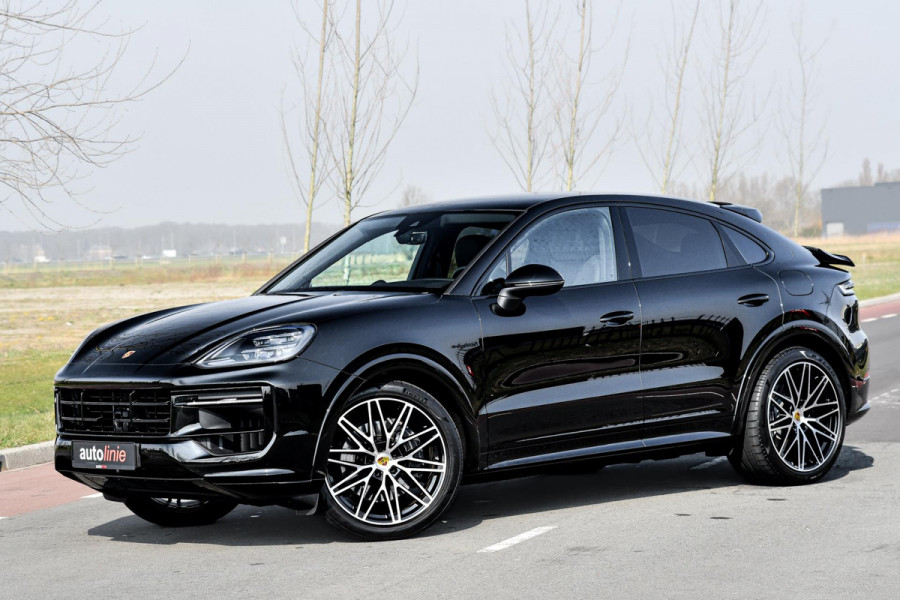 Porsche Cayenne Coupé 3.0 E-Hybrid. BTW, Sport Design, Sportuitlaat, Softclose, Leder, Memory, ACC, Keyless, Camera, Dodeh, Luchtv