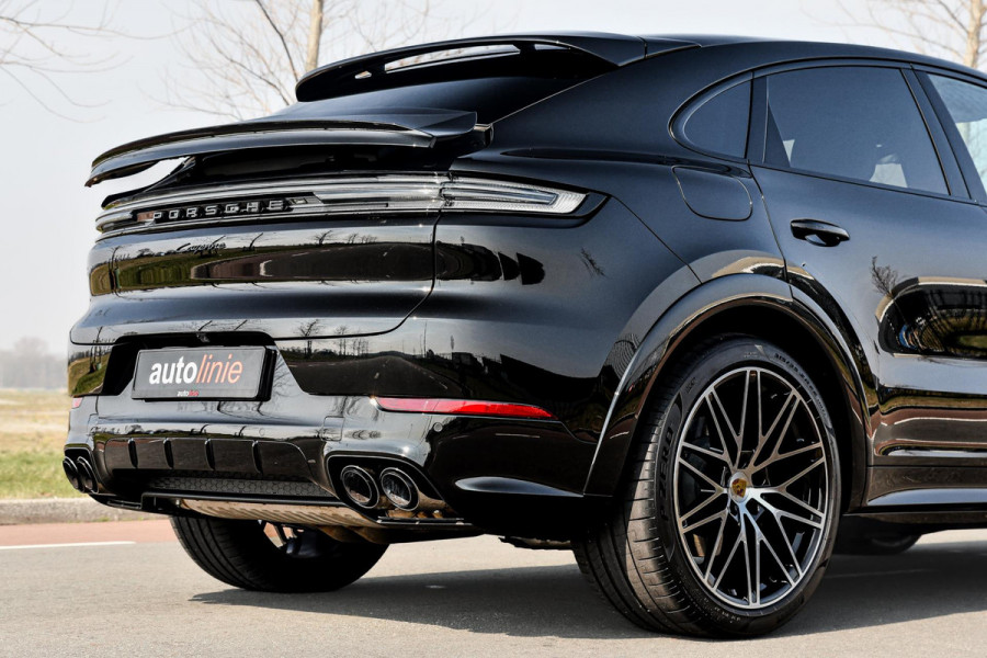 Porsche Cayenne Coupé 3.0 E-Hybrid. BTW, Sport Design, Sportuitlaat, Softclose, Leder, Memory, ACC, Keyless, Camera, Dodeh, Luchtv